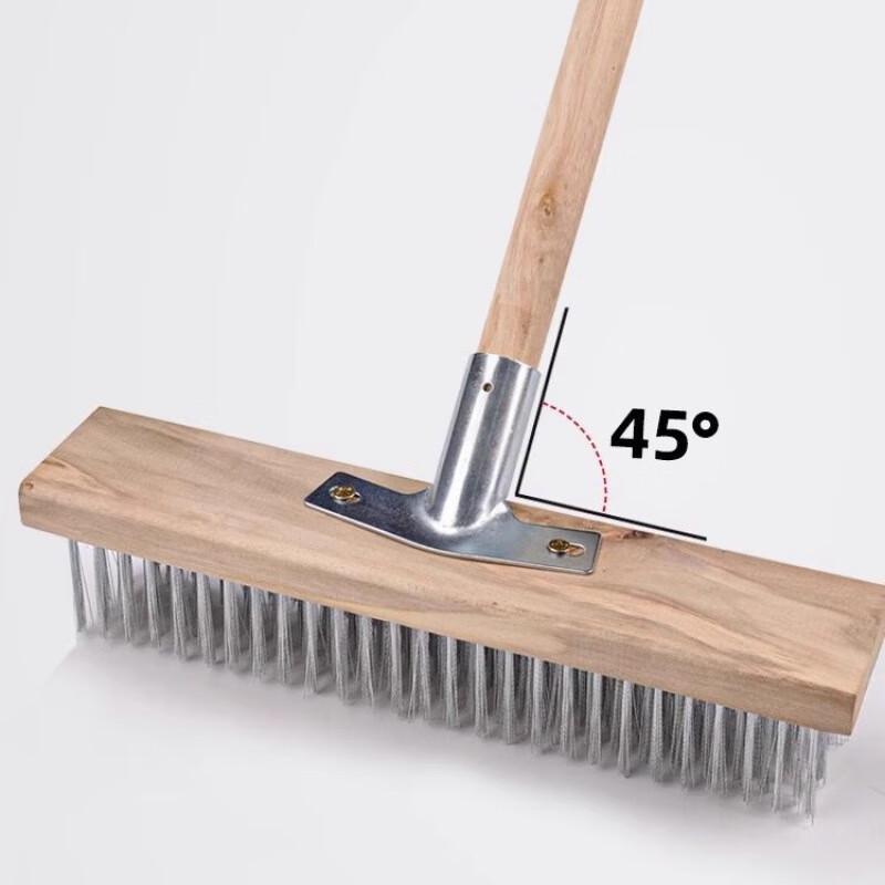 Yueyu 50cm Stainless Steel Wire Long-Handle Floor Brush