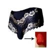 Cheap Underwear Men Jockstrap Panties Sexy Laces Penis Pouch Underpants Enhance T-Back Open Butt Thong Lingerie