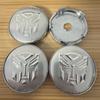 4PCS Universal 56mm 60mm For Autobot Badge Car Wheel Center Caps , HJUJ6 Dustproof Decorative Hub Caps Sticker