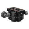 Leofoto Geared Panoramic Head Coarse and Fine Adjustment 20kg Load Capacity Compatible Two Spirit Levels Screw Compatible Precision Geared Panoramic
