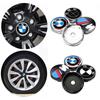 4PCS 56mm Car Badge Wheel Center Cover Stickers Hub Caps Decal For BMW X1 X3 E39 E46 E30 E36 E87 E60 E90 F26 G02 E70 F15 E53 G05
