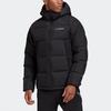Down Jackets Men's Black Hooded Thickened Other GE9901