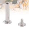100 Sets Rivets M2 Stainless Steel Multifunctional Hex Nut   Flat Round Head Screw Rivets for Fence