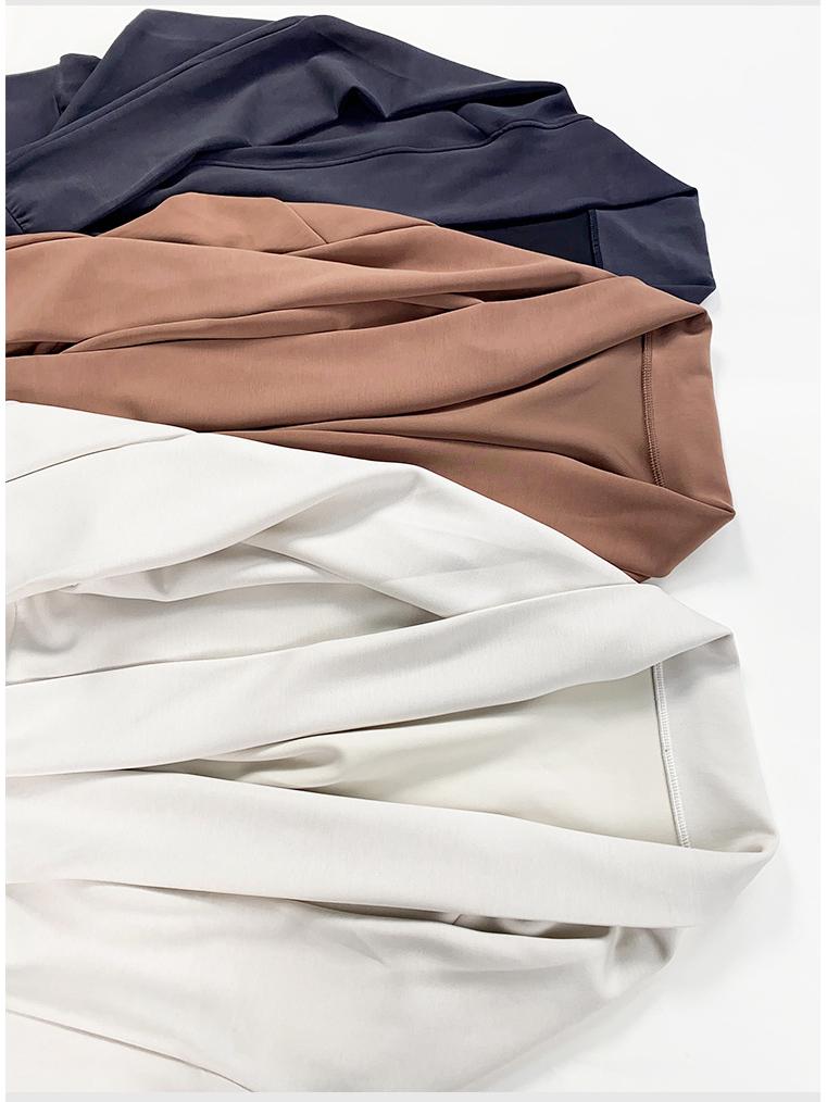 Vielseitiger Fledermausärmel-Schal: Schlankmachender Herbst/Winter-Cardigan für Yoga & Freizeitkleidung