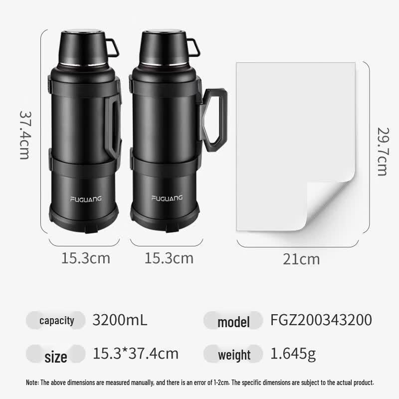 Fuguang Large Capacity Insulated Water Bottle