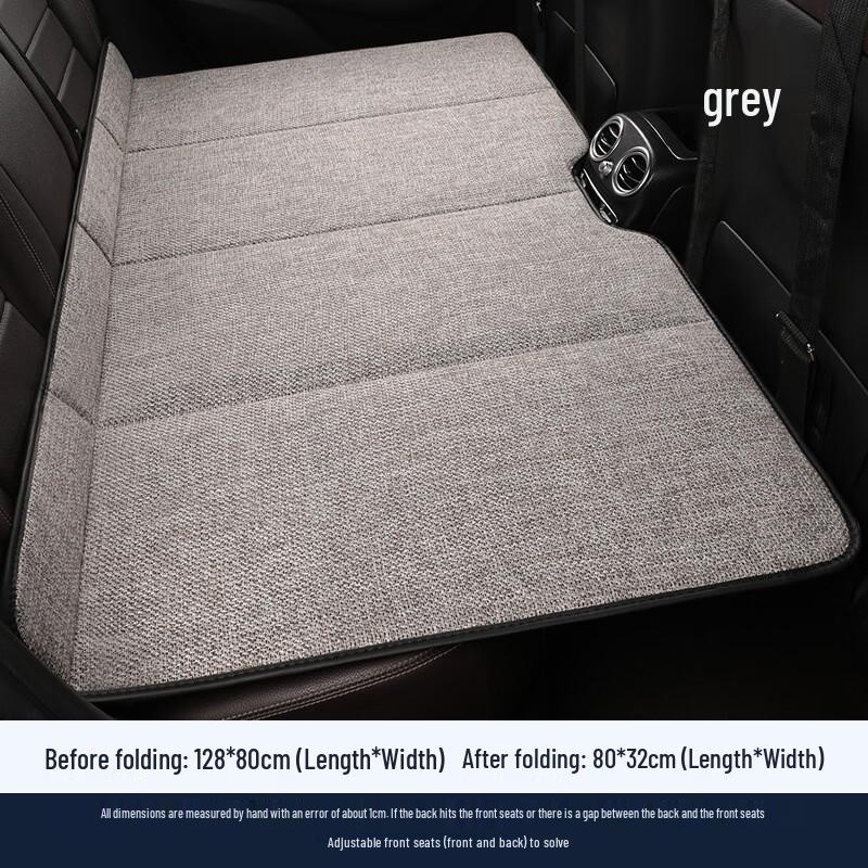 OEING Foldable Car Back Seat Travel Bed