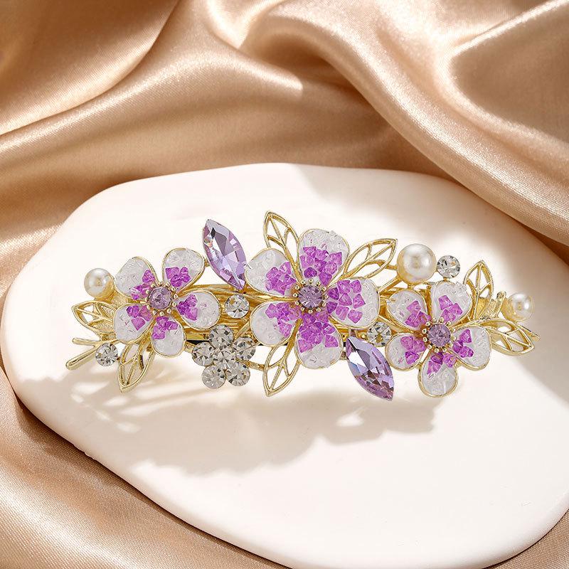 Strasslegierung Haarspange für stilvolle Hochsteckfrisuren, große Größe