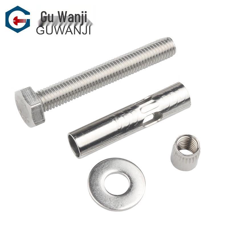 Guwanji 304 Stainless Steel External Hex Head Expansion Anchor Bolts