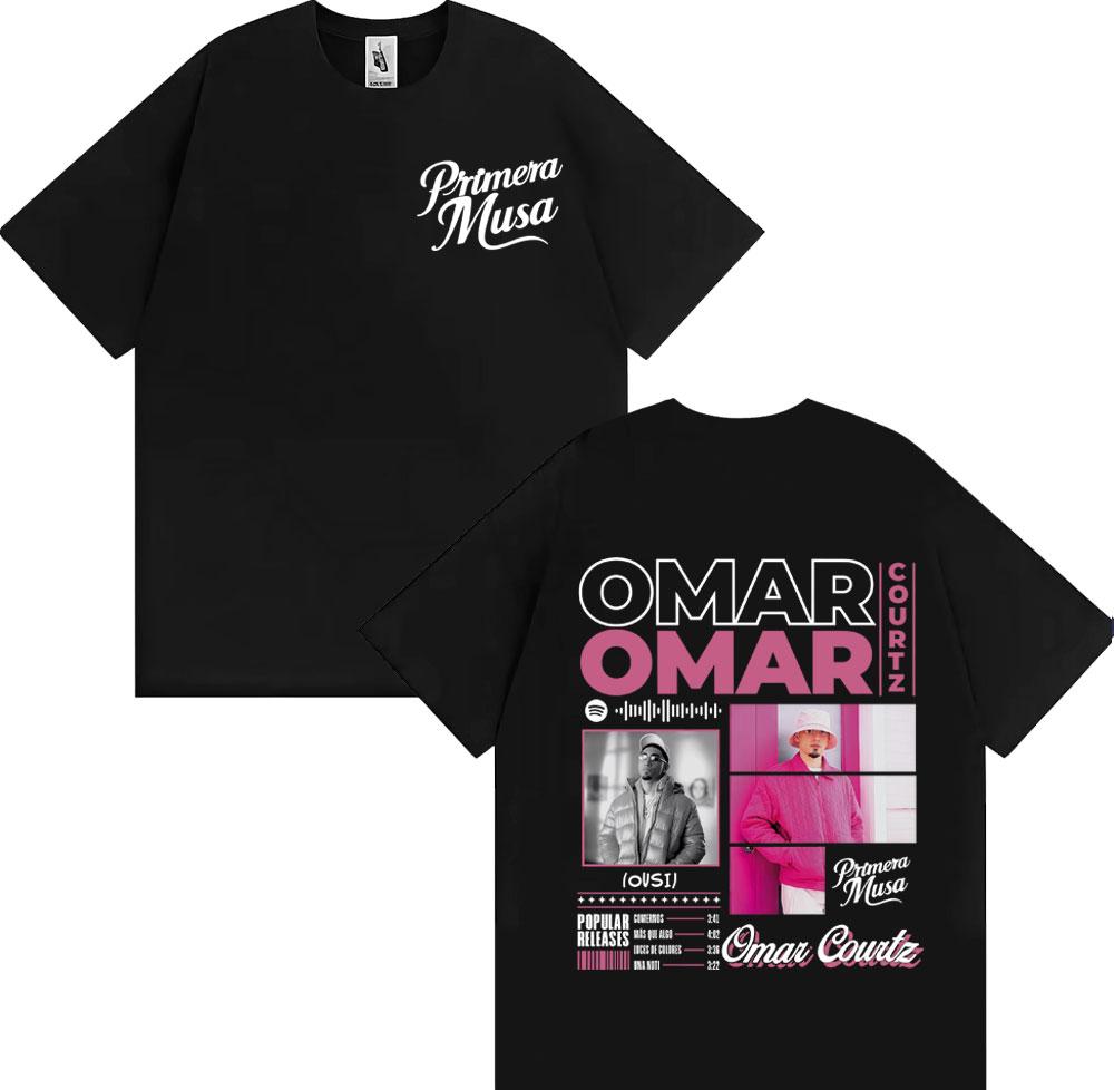 Omar Courtz Primera Musa Graphic T Shirt Men Women Clothing Hip Hop Fashion Tshirt Harajuku Casual Cotton Short Sleeve Tshirts