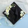 Bachelor Academic Hat with Tassels Doctor Mortar Board Flowers Graduation Cap  Graduation Party