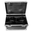 U`King 4pcs 200W Aluminum Alloy Par Lights DMX 512 Sound Activated 18X10W RGBW 4in1 LED Par Stage Lights With Flight Case
