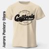 Summer Fashion Heavyweight Retro Men's English Letters 100% Cotton Printed Round Neck High-quality Casual Fitness Street T-shirt