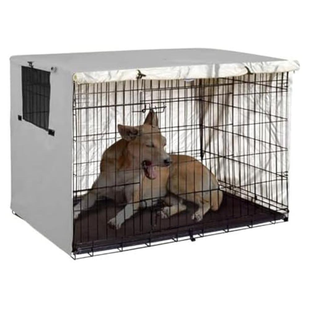 Hundekäfigabdeckung Outdoor Haustierabdeckung Rolltor Eingang Größenoptionen verfügbar