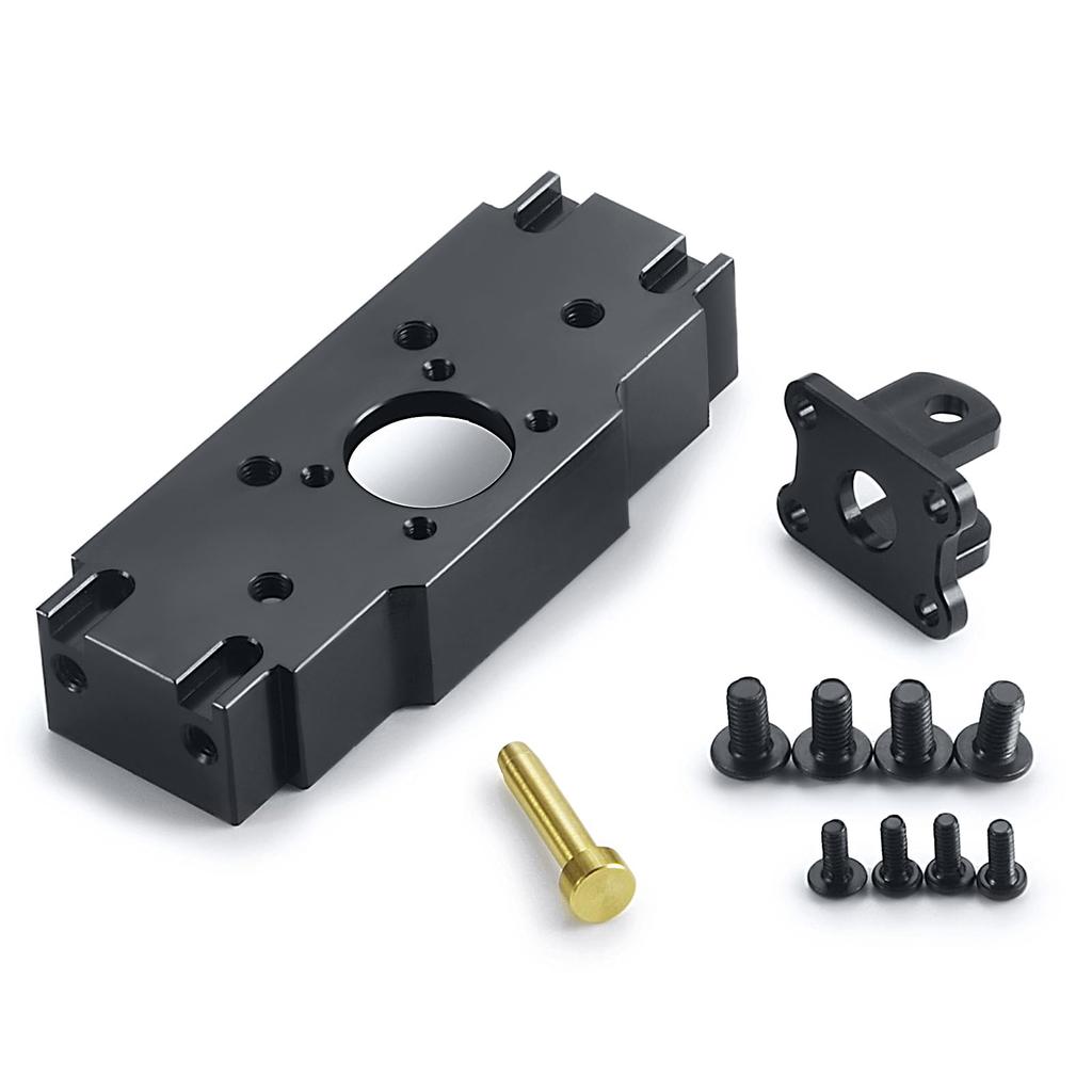 TRZX Metal Tail Beam Kit with Trailer Hook for Tamiya RC Tractor Truck Trailer Car 1/14