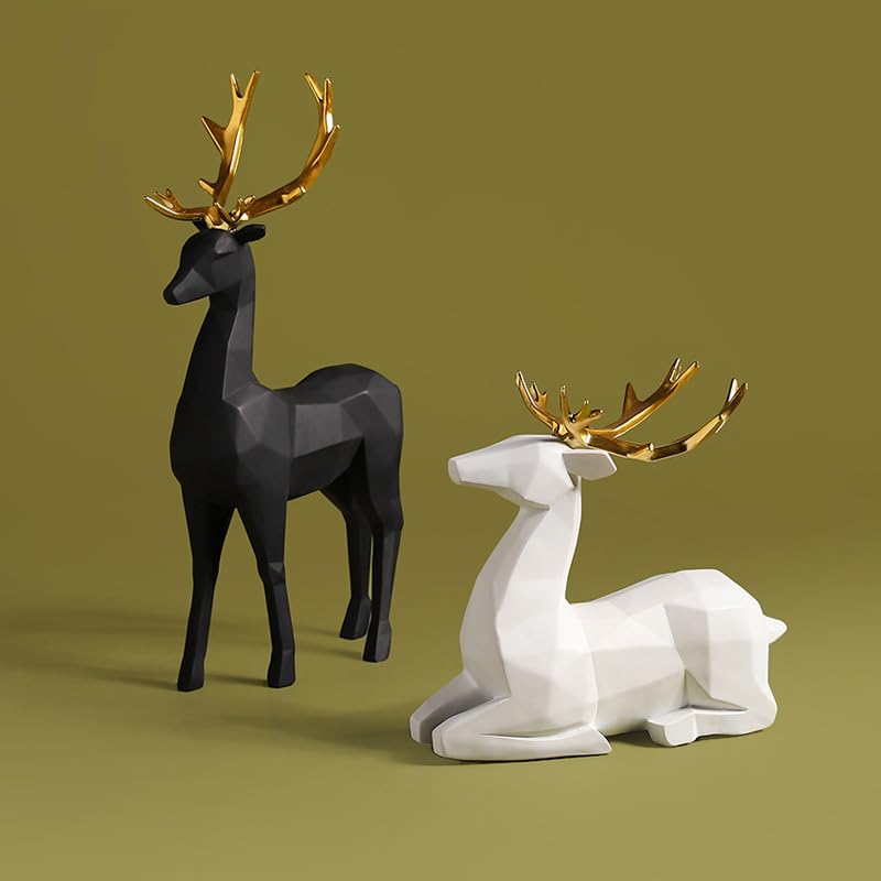 

[HARGIO] interior Interior goods object figurine Fashionable animal figure reindeer deer entrance ornament cute Stylish miscellaneous goods cute