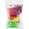 Cosmos Artificial Sea Anemone Ornaments Aquarium Fish Tank Decorations, 5 Pcs In Assorted Colors