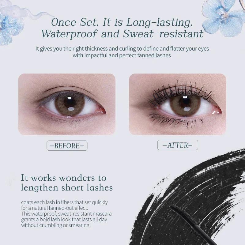 Flower Knows Mascara  Cloud Shoulder Collection Long-lasting Waterproof Lash-Lengthening Non-Smudge Fine Natural