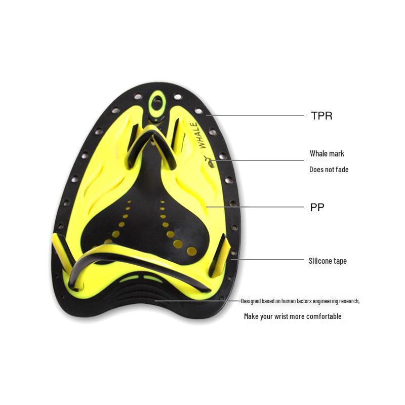 Axe-Style Swimming Hand Paddles for Adults & Children - Freestyle & Snorkeling Aid Gloves