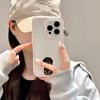 Dachshund Dog Pattern Clear Phone Case For iPhone 17 16 15 14 13 12 11 Pro Max Air Plus 2 In 1 Candy Color Silicone Soft Cover