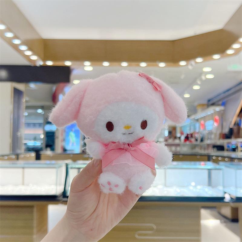 Cute Plush Dog Pendant Doll Keychain Decoration