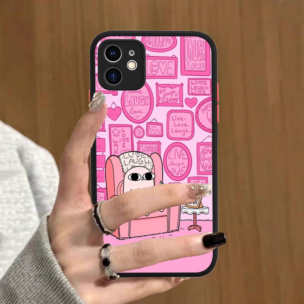 Ketnipz Cartoon Phone Case For IPhone 16 15 14 11 12 13 Pro Max Plus 12 XS Max Back Cover Matte Case