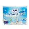 Cooling Fresh Sanitary Pads Wing Large 16pcs Breathable Cooling Feminine Care Pads