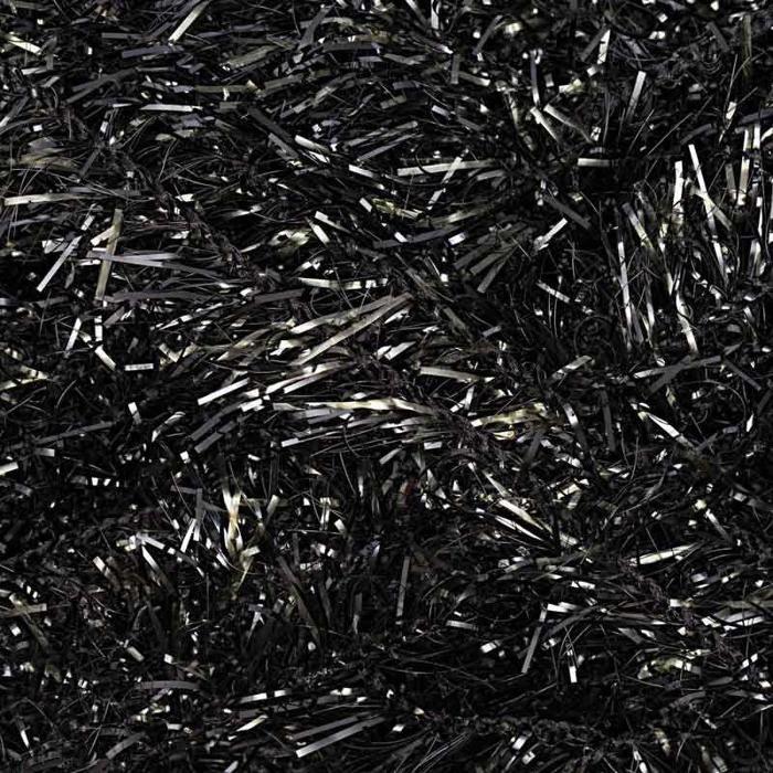 CREATIVE BUBBLE Ball - Rico Design - Black - 100% Polyester - Hook N°4 - 50g