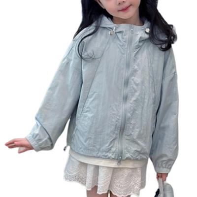 Windjacke Oberbekleidung für und für Mädchen und Mesh Berg Dünne Kinderjacke, Frühling, Herbst, Sommer, Jungen, Futter, Stil, Winddicht,
