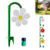 Yousheng Crazy Daisy Lawn Sprinkler 360-Degree Rotating Garden Sprinkler Funny Dancing Flower Water Sprinkler for Yard Garden Irrigation Dogs Kids