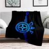 Adesivo Decalcomania Logo Camion DAF Coperta in Flanella BlueBlanket per Divano, Letto, Viaggio, Campeggio, Ufficio, Divano, Sedia e Letto Regalo per Natale