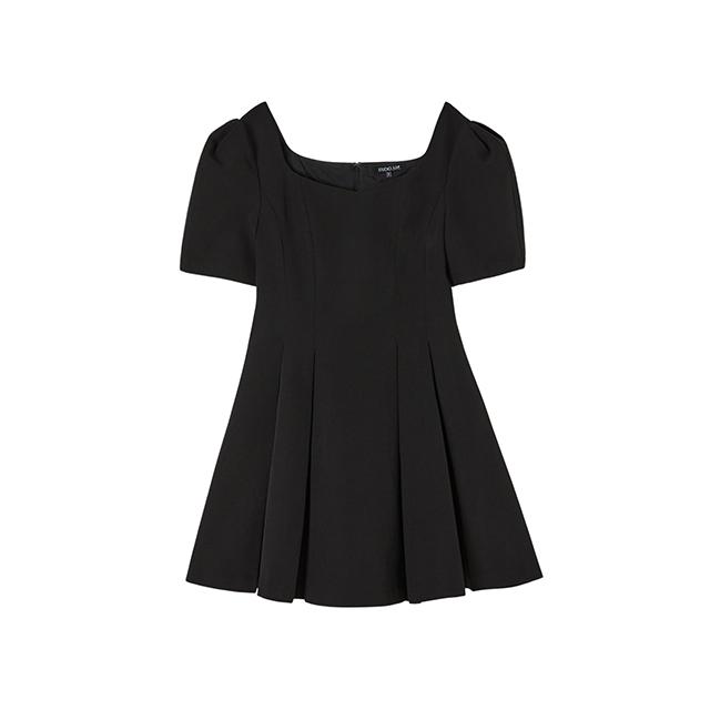 Rap Pleated A-Line Dress Aq2Wo56G