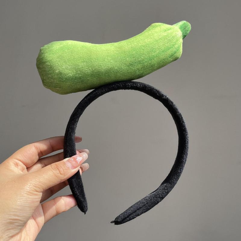 Fashion Kawaii Simulated Food Hair Hoop Korean Style Headwear Fruits Headband Tomato Potato Vegetable Hair Bands Female/Girls