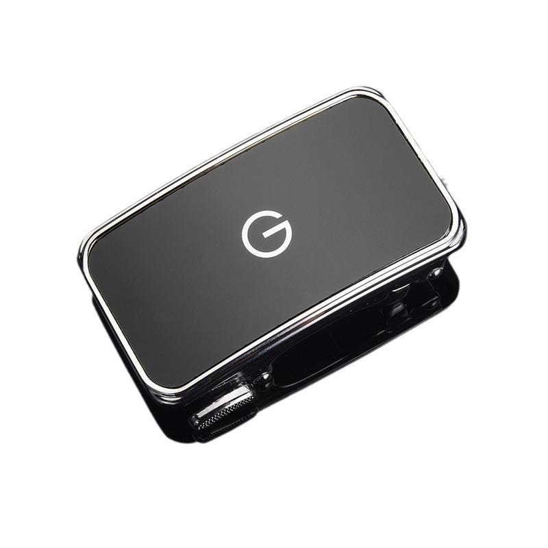 Belt Head Men'S Belt Order High-End Belt Buckle, Zinc Alloy 3.5Cm Men'S Belt Buckle Head Glossy
