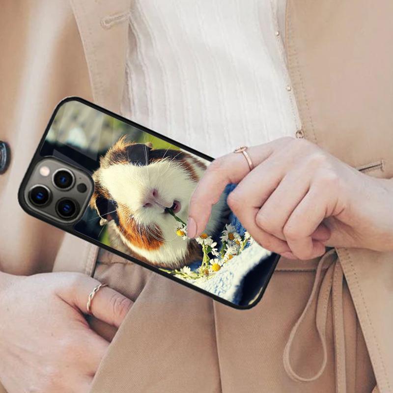 

Creative Simple Cute Guinea Pig Magnetic Phone Case For APPLE iPhone 17 Air 16 14 13 12 Pro Max 15 Plus Wireless MagSafe Cover iPhone 14