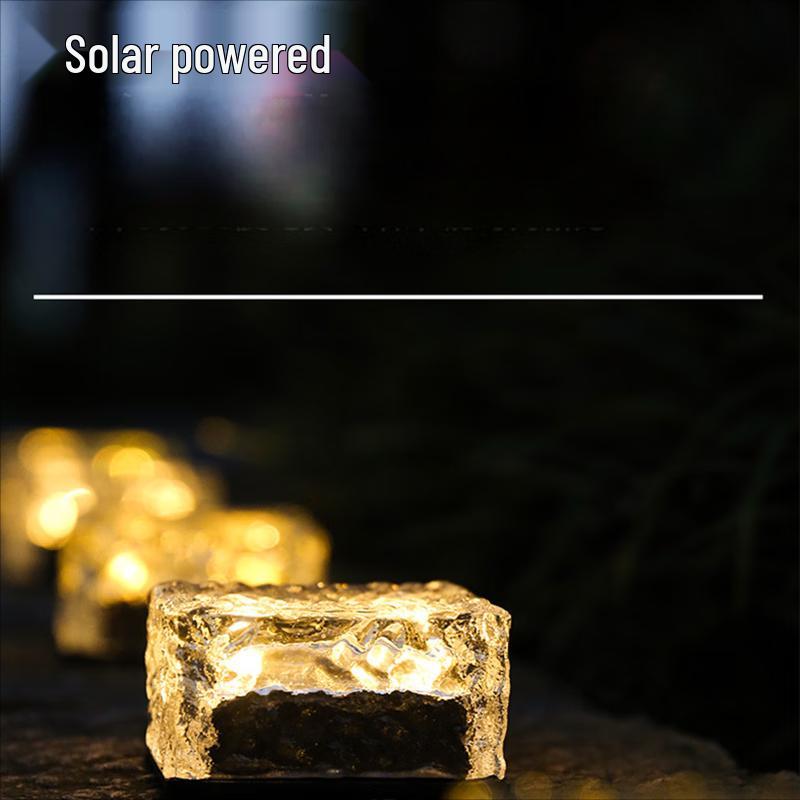 Taichuang Solar Ice Brick Pathway Lights