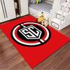 Red Shield Carpet with SC Logo suitable as a non-slip mat for the living room or bedroom sofa