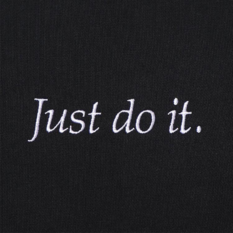 Nike Just Do It Felpa Girocollo Uomo Felpa Nera CD0415-010