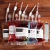 Durable Drink Packing PVC Material Blood Theme Drink Pouches Halloween Decor Party Props Blood Bags