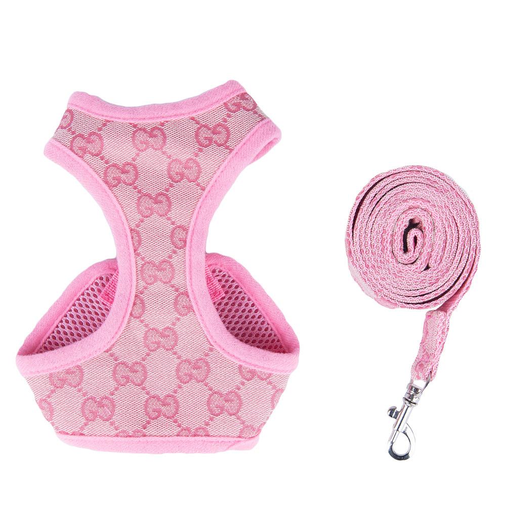 Pet Dog Chest Anti-stranglehold Traction Rope Adjustable Set