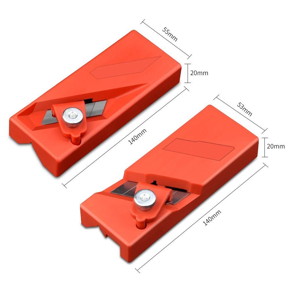 ABS Plasterboard Chamfering Planer Edge Trimming Tilt 45° Oblique Angle Woodworking Beveling Tool High Efficiency Durable
