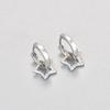 925 Silver Earrings For Women Trendy Heart Star Zircon Earring Jewelry Prevent Allergy Party Accessories Gift