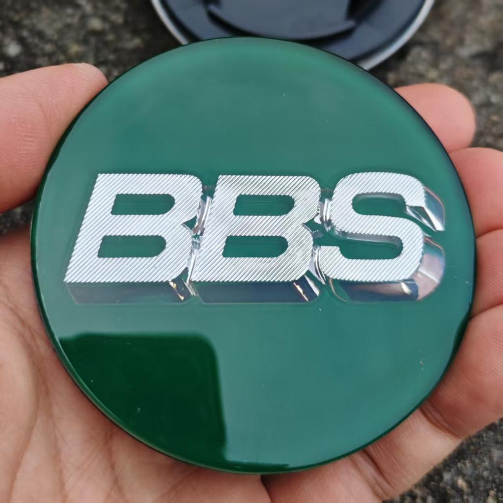 9 colors 70mm high-quality acrylic set of 4 BBS modified Stickers For BBS wheel hub center cover logo 5624073 5624120
