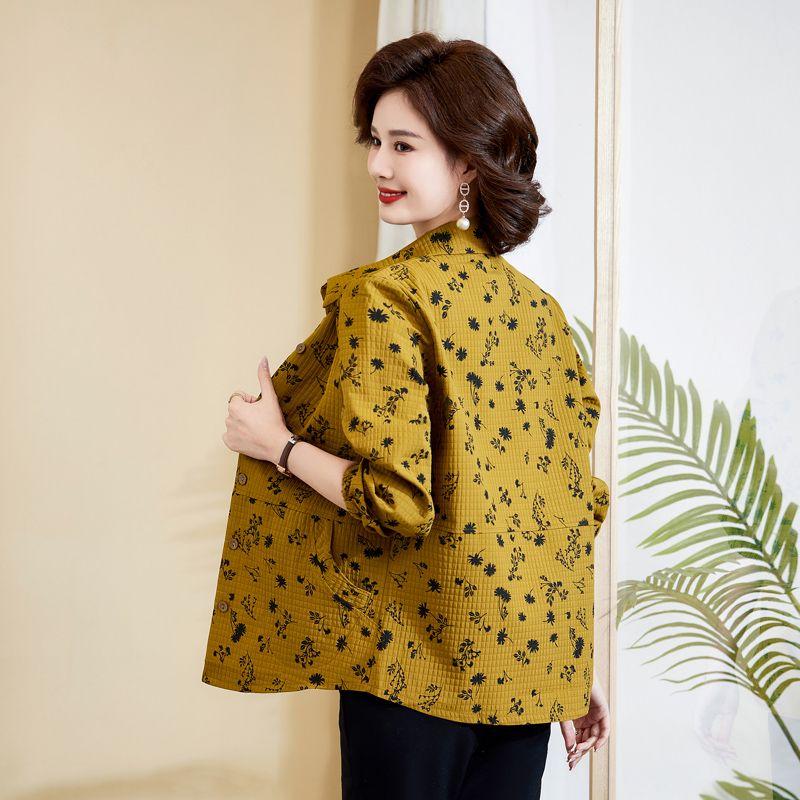 WTEMPO Autumn Vintage Corduroy Shirt Women Loose All Match Jackets Harajuku Single Breasted Double Pocket Casual Coats