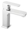 Alba Vl Freestanding Basin Faucet, Plastic Click-Clack Stopper, Chrome