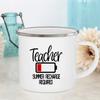 Lehrer Definition Druck Tassen Kreative Kaffee Tee Tassen Trink Wasser Milch Tasse Emaille Tasse Schule Haus Griff Trinkgeschirr Lehrer Geschenk