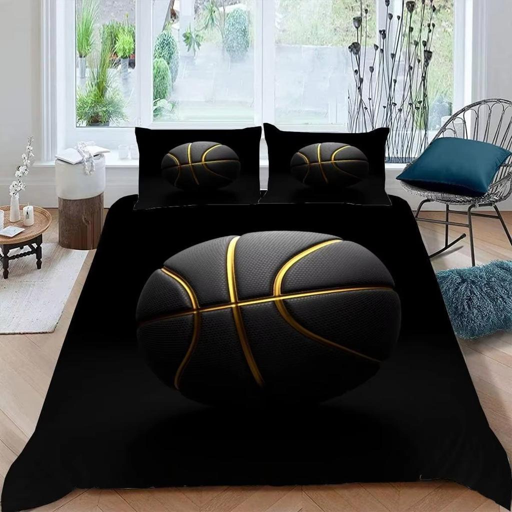 Basketball Down Comforter Set Bedding Set 3-piece Duvet Cover Set