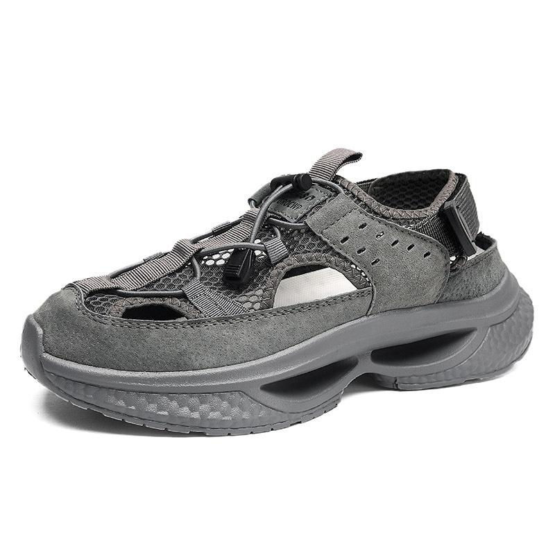 Summer New Hollow Breathable Fashion Mesh Dad Shoes Large Size Korean Version Casual Versatile Outdoor Men's Trendy Shoes