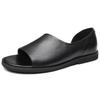 Extra Large Size Men's Sandals New Summer Open-toed Trend Casual Slippers Outdoor Beach Shoes