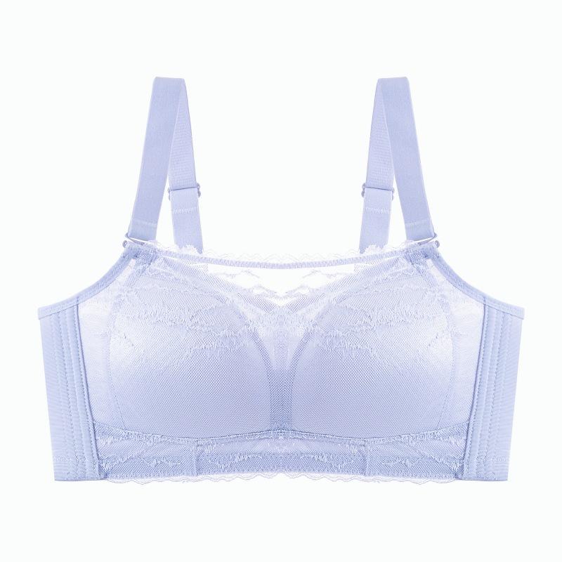 Spring and Summer Anti-light Tube Top, Large Breasts Show Small Gathering, No Steel Ring Bra, Ventilation Hole, Anti-sagging, External Expansion