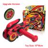 Ultimo Giroscopio Magico Ciclotrone Infinito Ruota Accelerante Giocattolo Giroscopio con Lanciatore Moto Trottola Giocattoli per Bambini Regalo